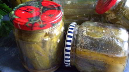 Рецепт маринованных огурцов с горчицей