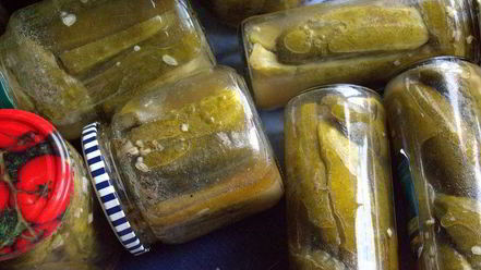 Рецепт маринованных огурцов с горчицей