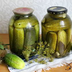 Рецепт Маринованных огурцов с имбирем