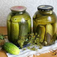 Рецепт Маринованных огурцов с имбирем