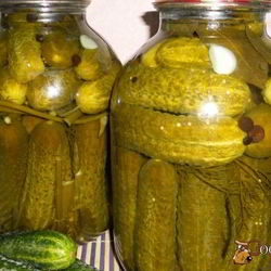 Рецепт Маринованных огурцов с семенами горчицы