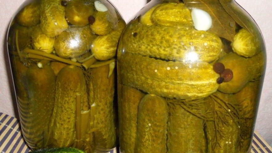 Рецепт маринованных огурцов с семенами горчицы