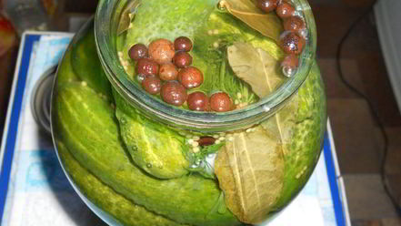 Рецепт маринованных огурцов с семенами горчицы