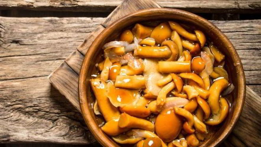 Рецепт маринованных опят с корицей