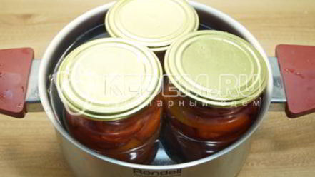 Рецепт маринованных помидоров половинками с болгарским перцем