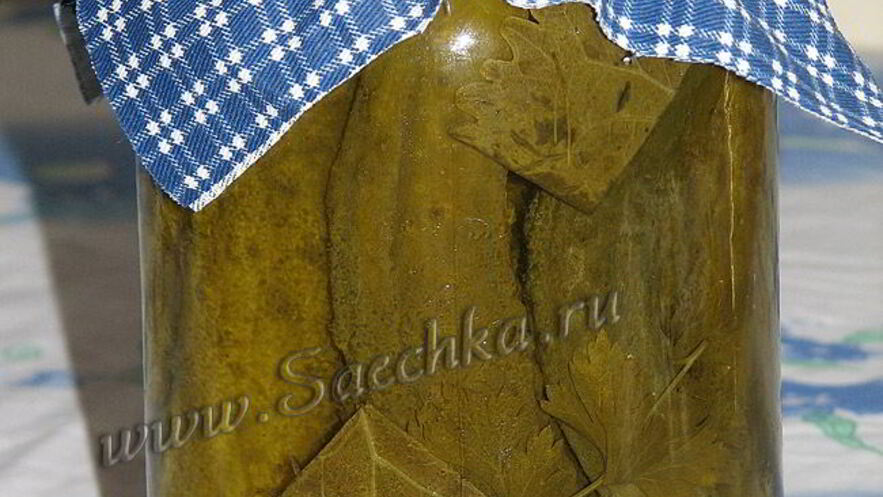 Рецепт огурцов маринованных