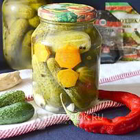 Огурцы сладкие маринованные на зиму