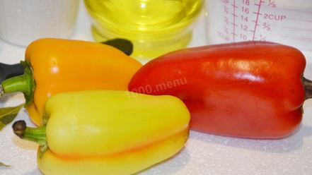 Рецепт перца болгарского на зиму дольками маринованный