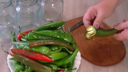 Рецепт перца горького маринованного на зиму без стерилизации