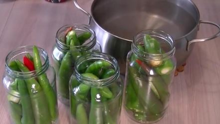 Рецепт перца горького маринованного на зиму без стерилизации