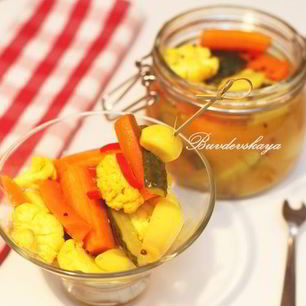 Рецепт Пикалили — маринованных Острых овощей