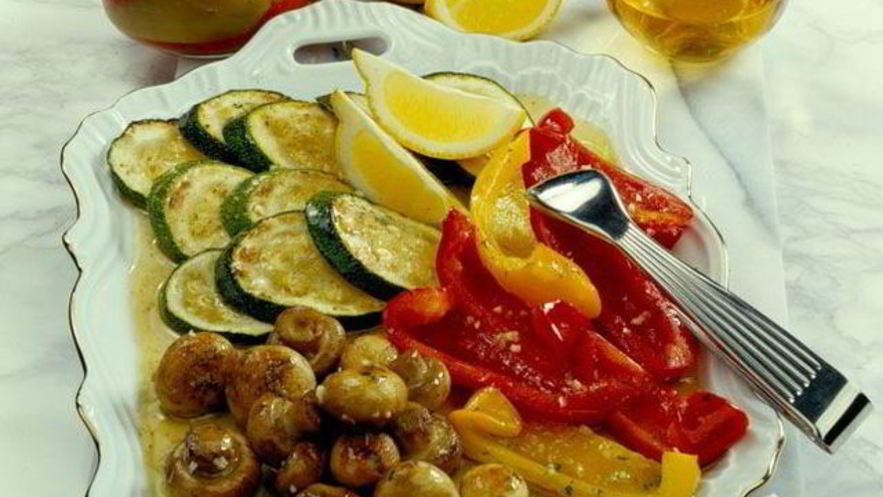 Рецепт праздничных маринованных грибов и овощи