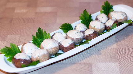 Рецепт Простых маринованных шампиньонов