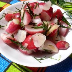 Рецепт Редиски маринованной в азиатском стиле