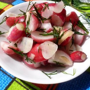 Рецепт Редиски маринованной в азиатском стиле