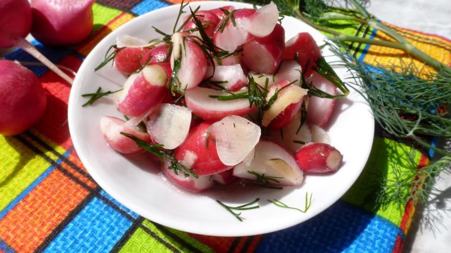 Рецепт редиски маринованной в азиатском стиле