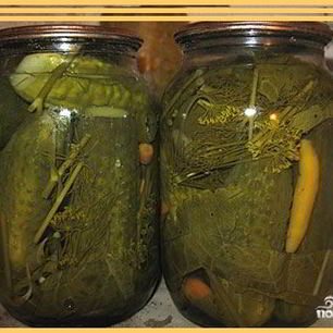 Рецепт Огурцов по-польски на зиму