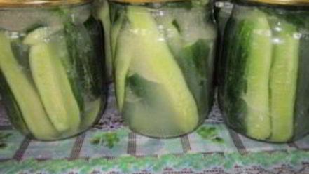 Рецепт огурцов по-польски на зиму