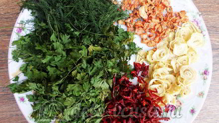 Рецепт овощной приправы