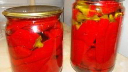 Рецепт перца горького на зиму