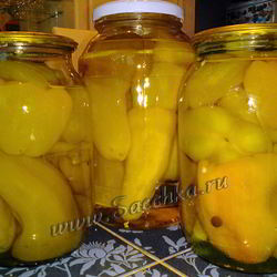 Рецепт Перца на зиму для фарширования