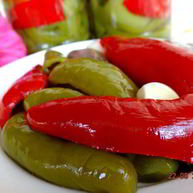 Рецепт Перца с чесноком на зиму