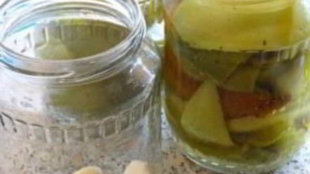 Рецепт перца с чесноком на зиму