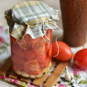 Рецепт Помидоров по-чешски на зиму