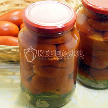 Рецепт Помидоров в желе на зиму