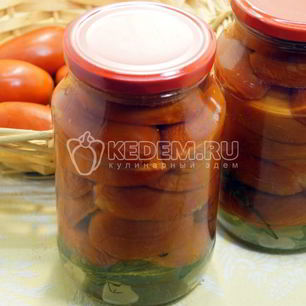 Рецепт Помидоров в желе на зиму