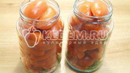 Рецепт помидоров в желе на зиму