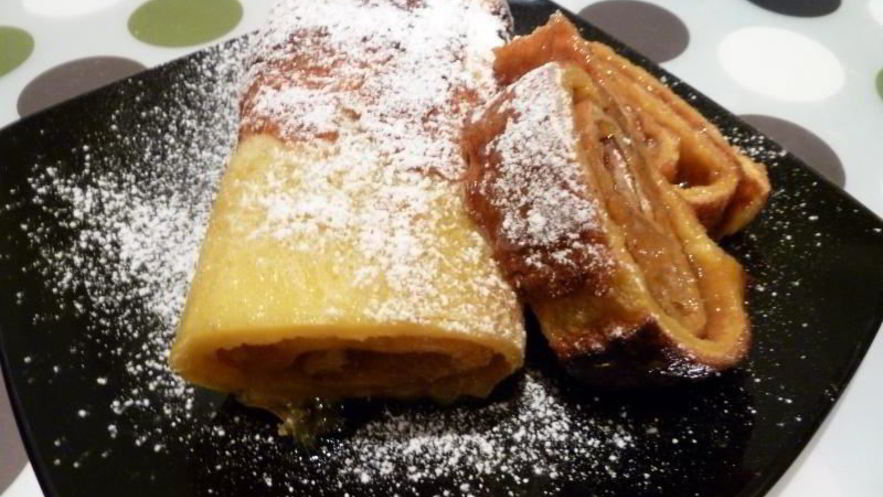 Рецепт апельсинового рулета с повидлом