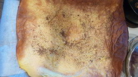 Рецепт апельсинового рулета с повидлом