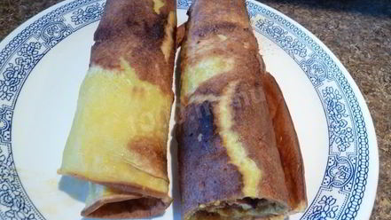 Рецепт апельсинового рулета с повидлом