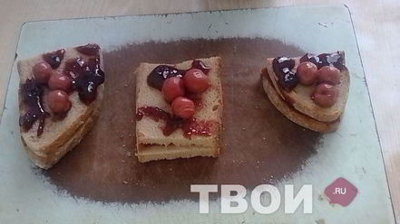 Рецепт бутера с повидлом