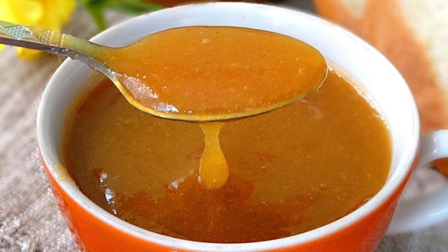 Рецепт быстрого повидла из персиков