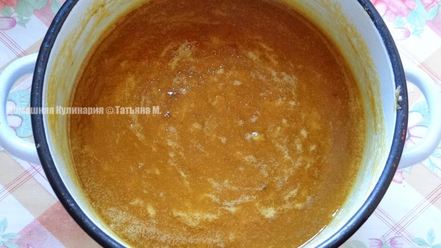 Рецепт быстрого повидла из персиков