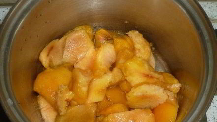 Рецепт персикового повидла