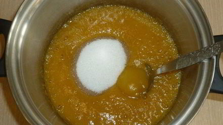 Рецепт персикового повидла