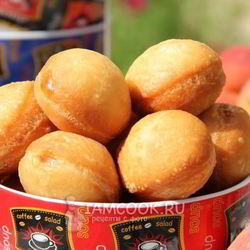 Рецепт Пончиков с повидлом