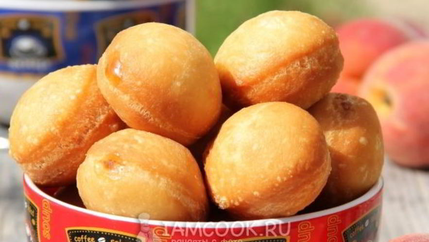 Рецепт пончиков с повидлом