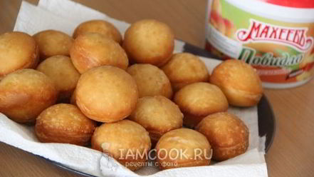 Рецепт пончиков с повидлом