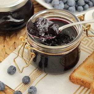 Рецепт Повидла из голубики и яблок