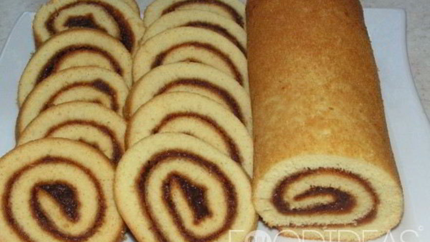 Рецепт рулета с повидлом