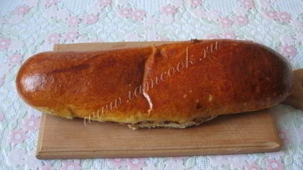 Рецепт сдобного рулета с повидлом