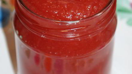 Рецепт яблочного повидла с красной смородиной