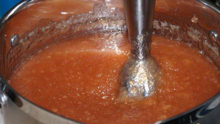 Рецепт яблочного повидла с красной смородиной