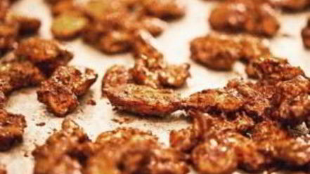 Рецепт пряных орехов