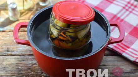 Рецепт рулетиков из баклажан на зиму