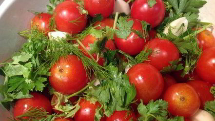 Рецепт быстрых малосольных помидоров